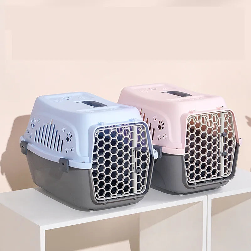 Tragbare Haustiertransportbox – Robuste Hundekäfige für Reisen IATA-konform
