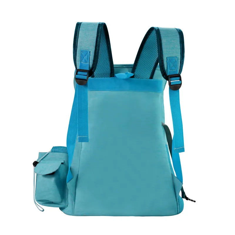 Haustier-Trage-Rucksack mit Netzdesign – Bequeme Transporttasche für Katzen und kleine Hunde