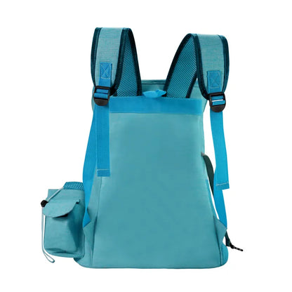 Haustier-Trage-Rucksack mit Netzdesign – Bequeme Transporttasche für Katzen und kleine Hunde
