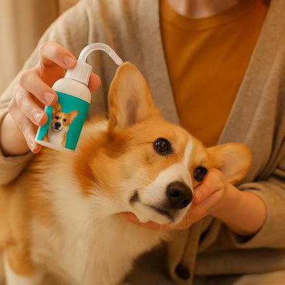 Natürliches Ohren Reinigungsmittel für Hunde