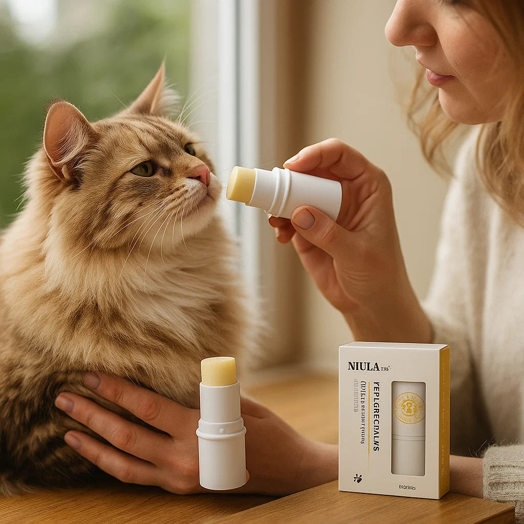 Pflegender Und Schützender Katzen Salbenstift Für Pfoten Und Nase 1+1 Gratis