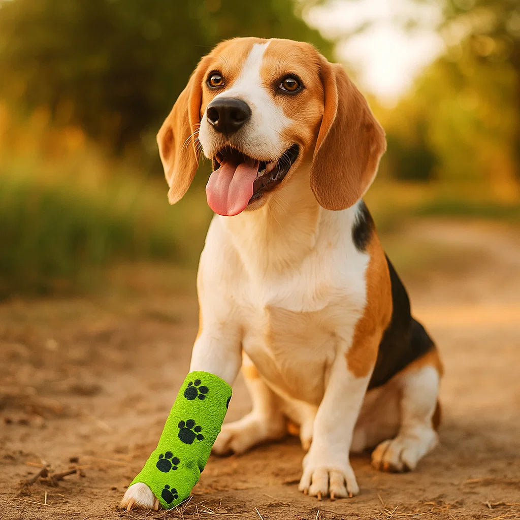 Bandagenschuh für Hunde zum Schutz vor Hitze Kälte und Dreck