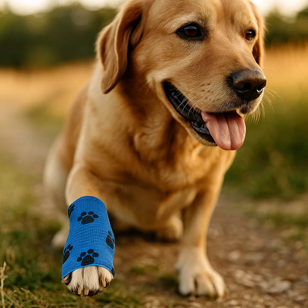 Bandagenschuh für Hunde zum Schutz vor Hitze Kälte und Dreck