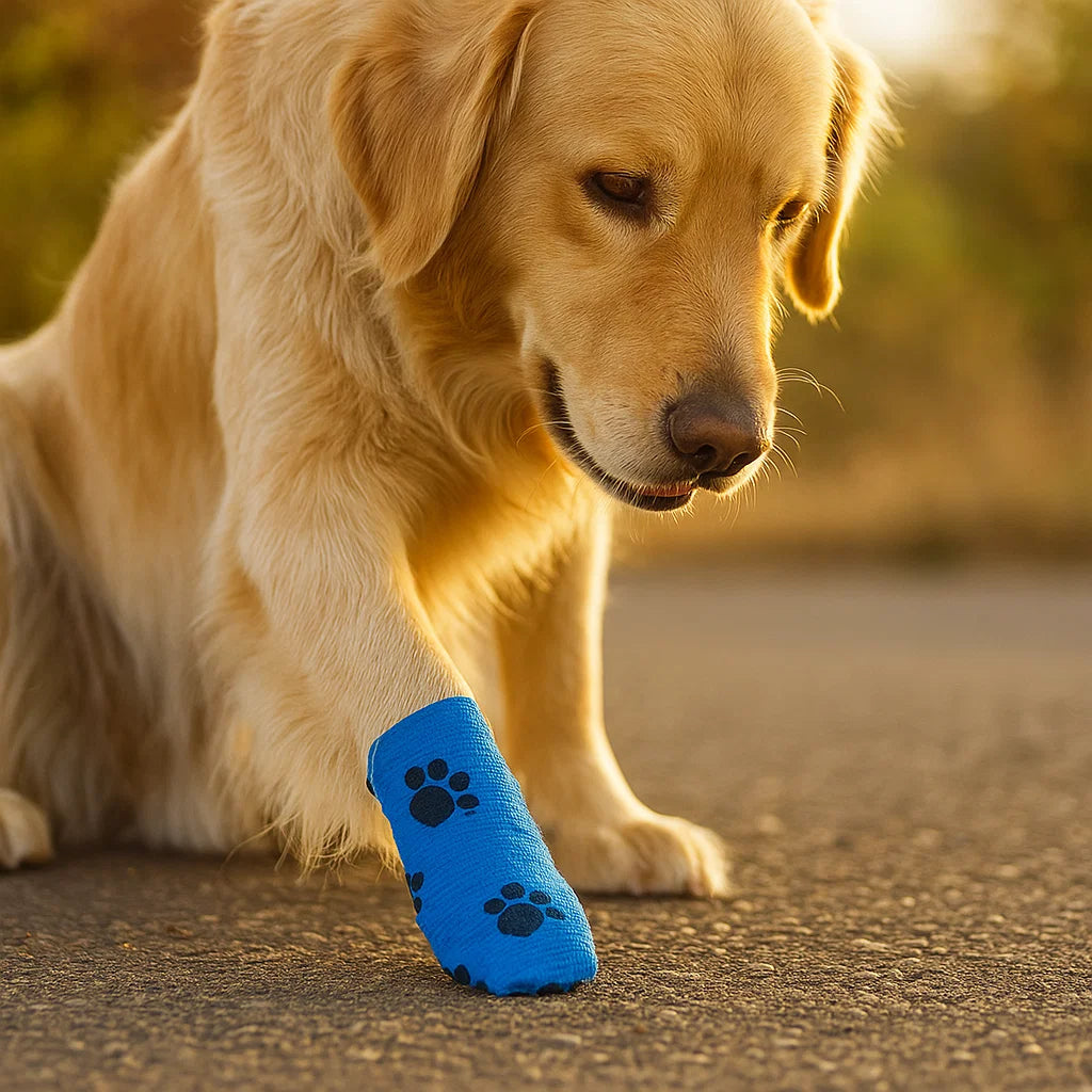 Bandagenschuh für Hunde zum Schutz vor Hitze Kälte und Dreck