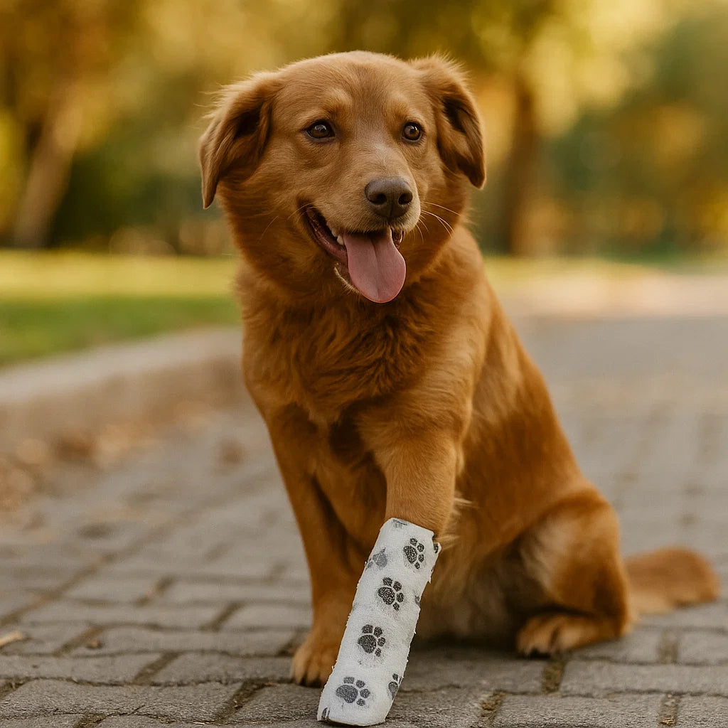 Bandagenschuh für Hunde zum Schutz vor Hitze Kälte und Dreck