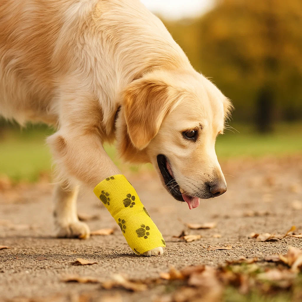 Bandagenschuh für Hunde zum Schutz vor Hitze Kälte und Dreck