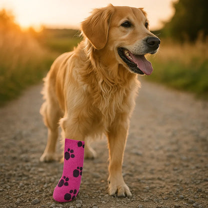 Bandagenschuh für Hunde zum Schutz vor Hitze Kälte und Dreck