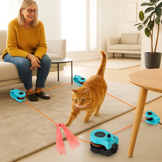 Schnur Jagd Katzenspielzeug