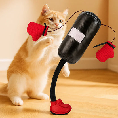 Interaktives Boxsack Katzen Spielzeug