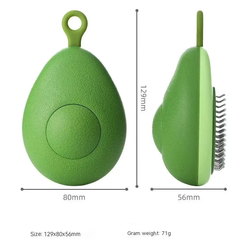 Avocado Haarbürste – Multifunktionale Haarpflegebürste für Glanz und Volumen