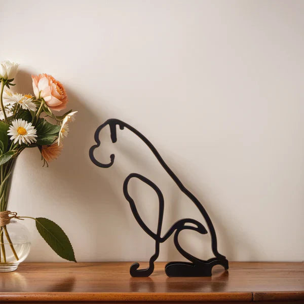 Dekorative Tierfiguren im Modernen Stil
