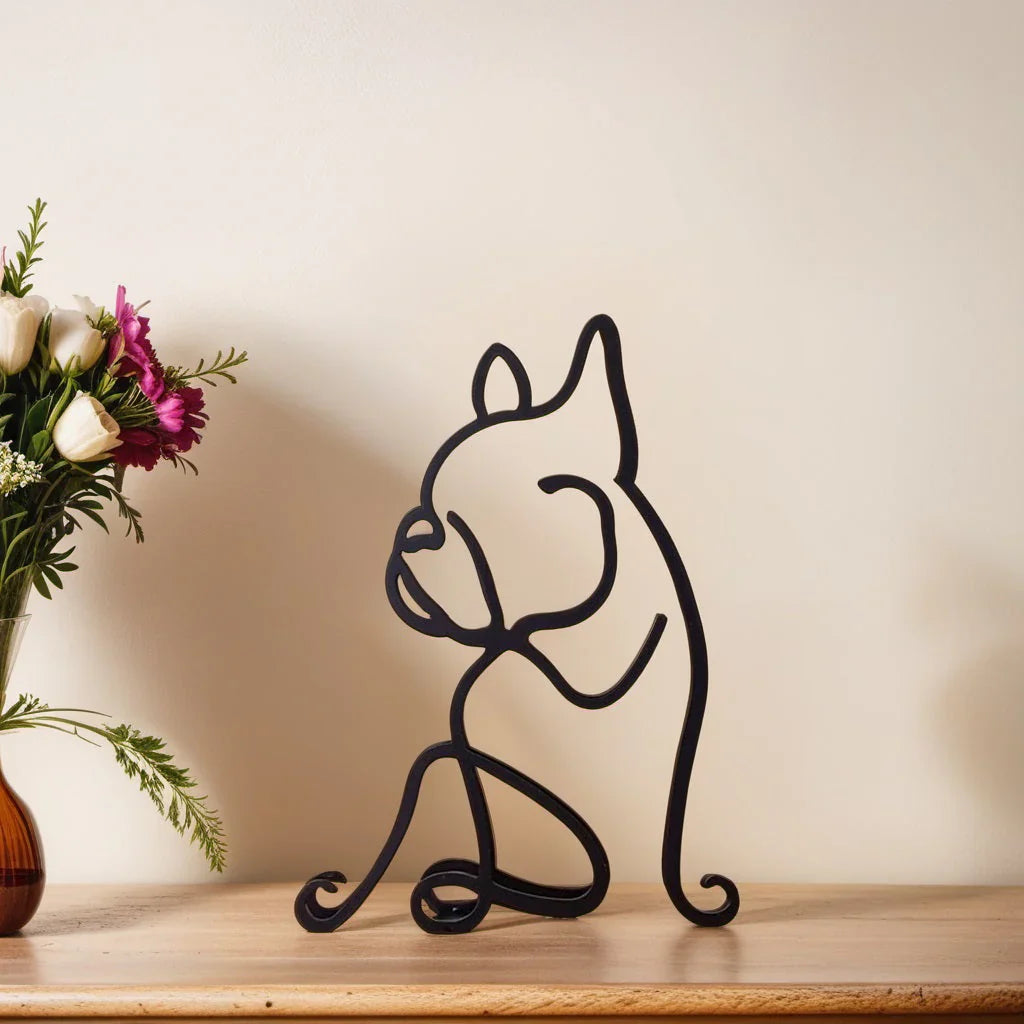 Dekorative Tierfiguren im Modernen Stil
