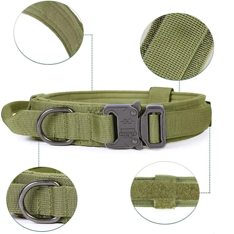 Verstellbares Nylon Hundehalsband mit Robustem Klickverschluss