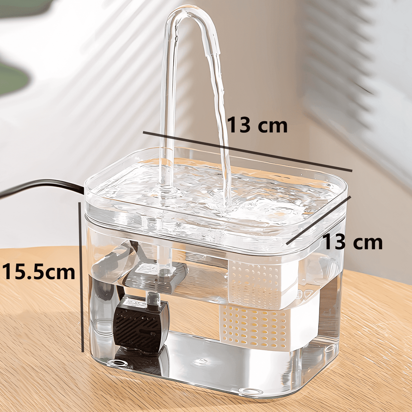 Premium Haustier Trinkbrunnen für Frisches und Gesundes Wasser