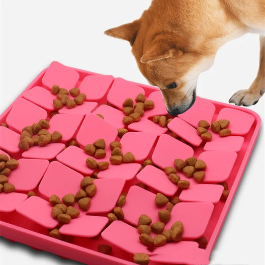 Interaktive Fütterungsmatte für Hunde – Fördert die Geistige Stimulation und langsames Fressen