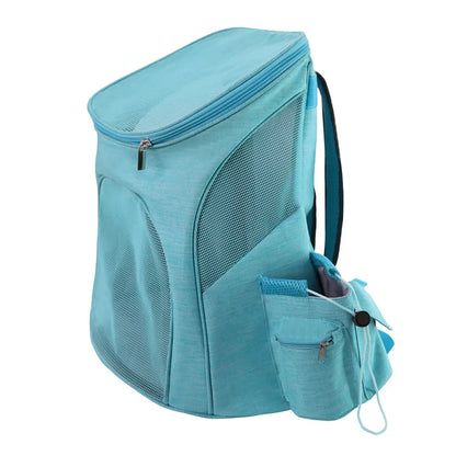 Haustier-Trage-Rucksack mit Netzdesign – Bequeme Transporttasche für Katzen und kleine Hunde