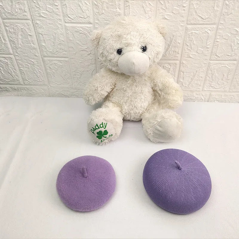 Filz Baret für Haustiere In 3 Farben – Modisches Accessoire für Hunde und Katzen