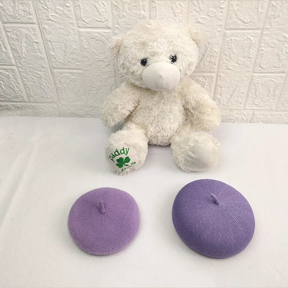 Filz Baret für Haustiere In 3 Farben – Modisches Accessoire für Hunde und Katzen