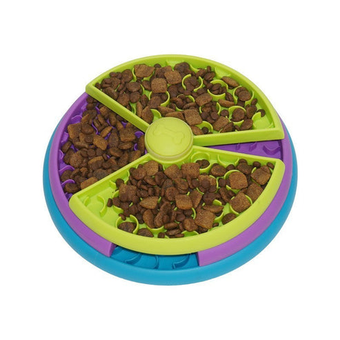 Puzzle-Feeding Napf mit Mehrfachfächern