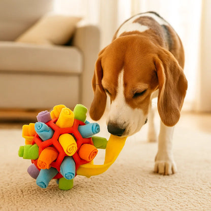 Interaktiver Leckerliball für Hunde
