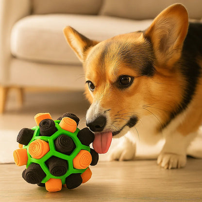 Interaktiver Leckerliball für Hunde