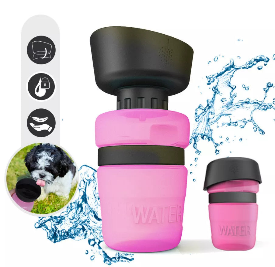 Tragbare Hundewasserflasche