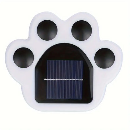 Solarleuchten Im Pfoten-design – Kabellose Gartenbeleuchtung