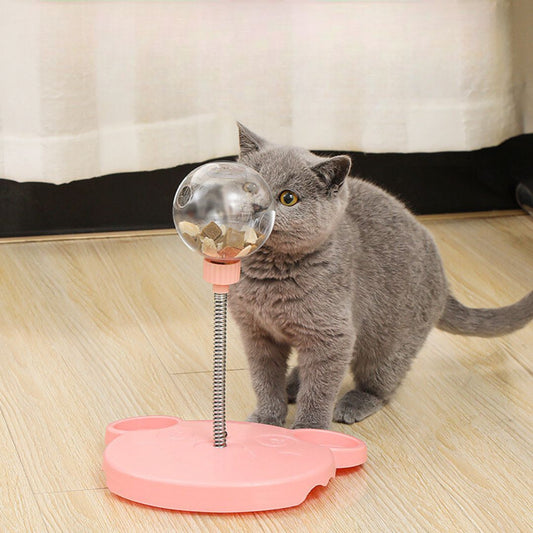 Wackelndes Katzenspielzeug mit Leckerli-Funktion
