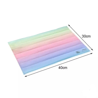 Regenbogen Chill-Matte für Haustiere