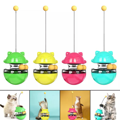 Katzen-intelligenzspielzeug Mit Wackelfunktion Und Leckerlis