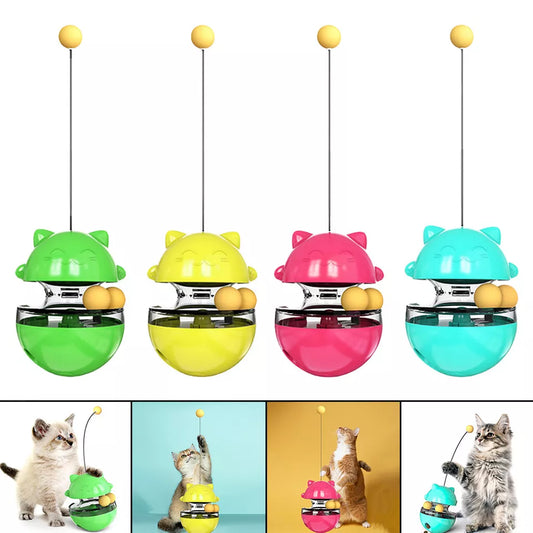 Katzen-intelligenzspielzeug Mit Wackelfunktion Und Leckerlis