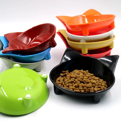 Katzenschüssel in Katzenohren-Design – Futterschale für Katzen und Hunde